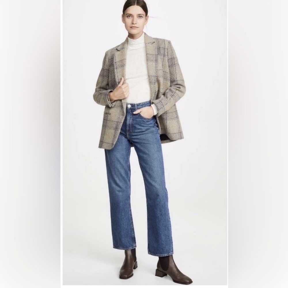 Rag & Bone Ruth Super High-Rise Straight Leg Jeans Baywater Size 24 - Picture 4 of 16
